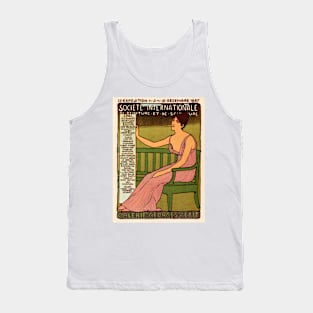 SOCIETE INTERNATIONALE Decorative Arts Exhibition Galerie Georges Petit Advertisement Tank Top